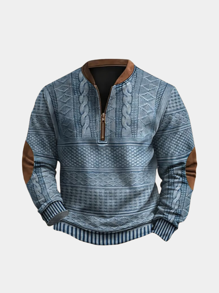 Elegantné pánske polo tričko na jeseň