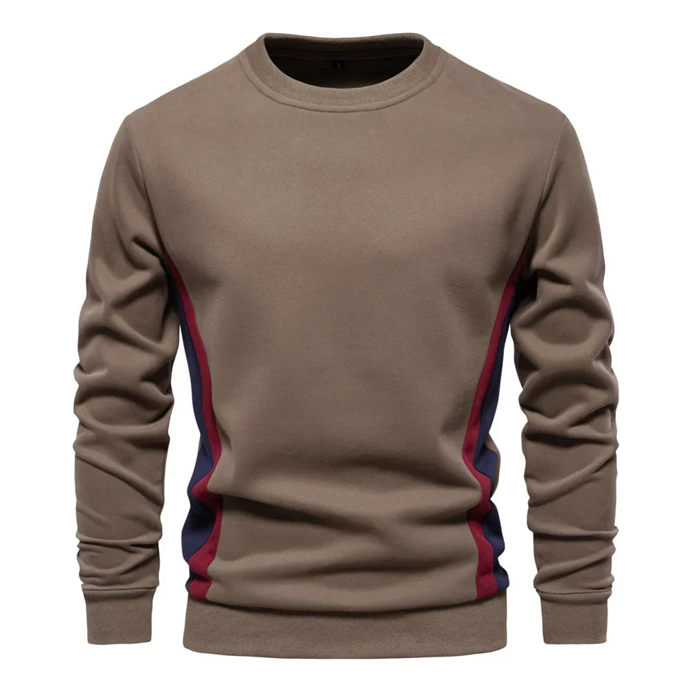 Elegantný bavlnený sveter Konštantín – Khaki
